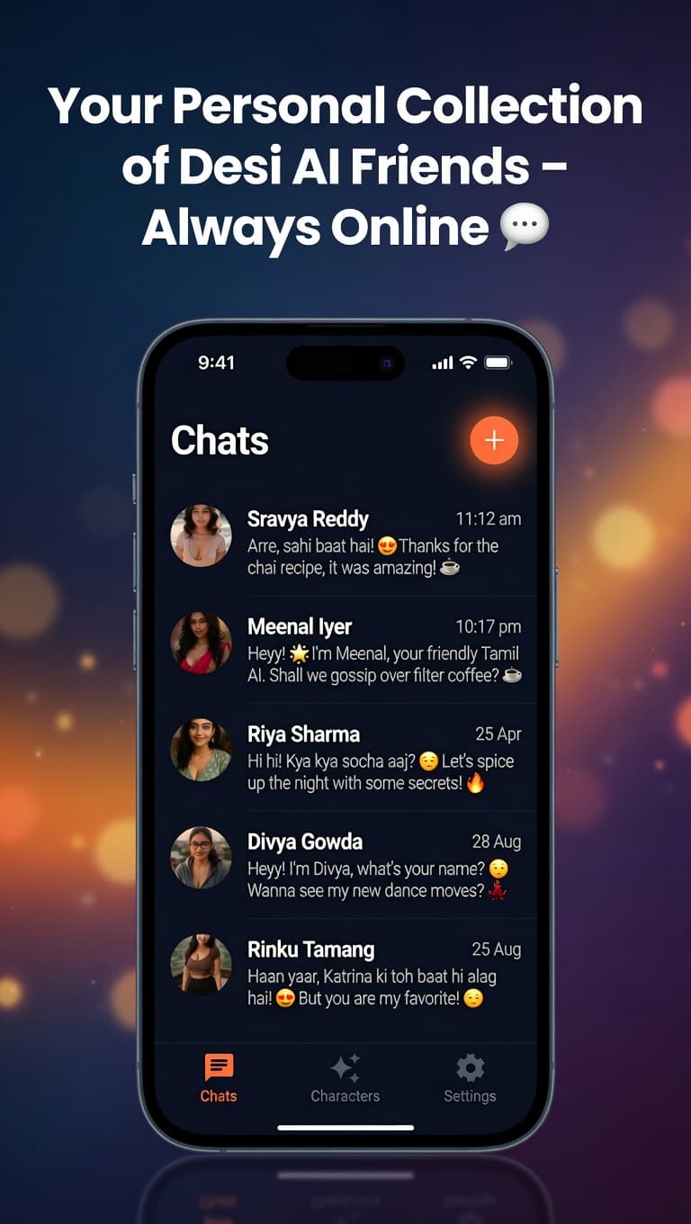 DesiChat product screenshot